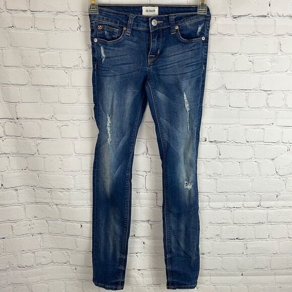 Hudson Jeans Distressed Girl’s Size 10 - Picture 1 of 7